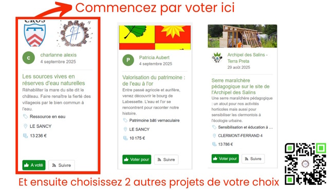 Votez pour la protection de notre biodiversité locale Votez pour la protection de notre biodiversité locale
